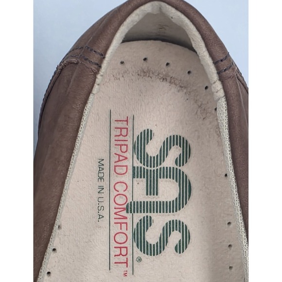 SAS Whisper Walking Oxford Womens 9 N Brown Suede Lace Up Tripad Comfort Shoes. - Picture 11 of 13